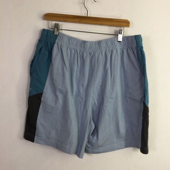 Nike Mens Athletic Shorts Elastic Waist Comfort Colorblock Blue Black Size XXL - Picture 15 of 16